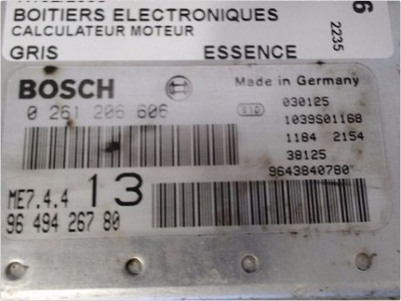 CALCULATEUR MOTEUR CITROEN XSARA