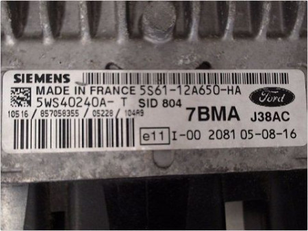 CALCULATEUR MOTEUR FORD FUSION