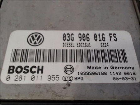CALCULATEUR MOTEUR VOLKSWAGEN GOLF