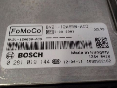 CALCULATEUR MOTEUR FORD FIESTA