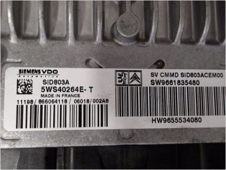 CALCULATEUR MOTEUR PEUGEOT 407