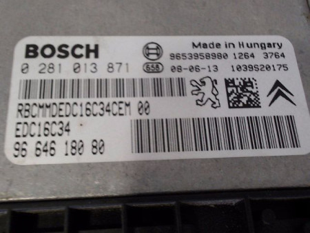 CALCULATEUR MOTEUR PEUGEOT 308