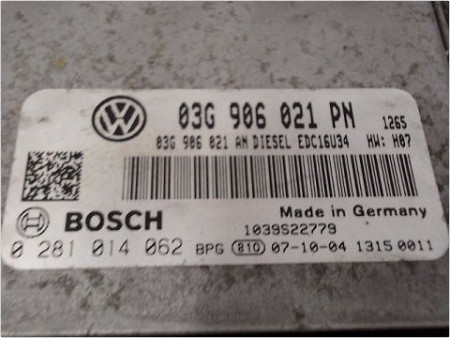 CALCULATEUR MOTEUR VOLKSWAGEN GOLF