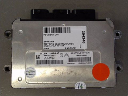 CALCULATEUR MOTEUR PEUGEOT 206