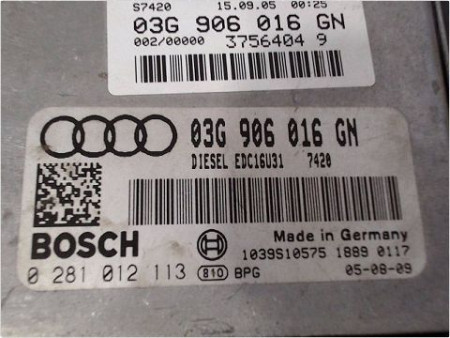 CALCULATEUR MOTEUR AUDI A4