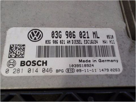 CALCULATEUR MOTEUR VOLKSWAGEN TOURAN