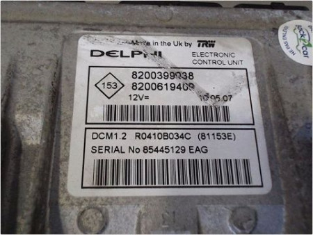 CALCULATEUR MOTEUR RENAULT MODUS