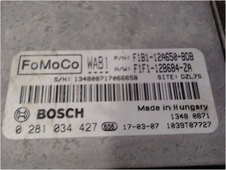 CALCULATEUR MOTEUR FORD FIESTA