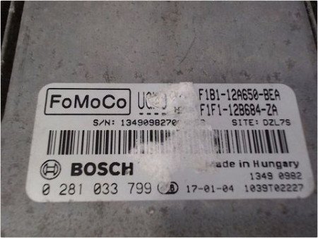 CALCULATEUR MOTEUR FORD FIESTA