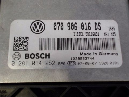 CALCULATEUR MOTEUR VOLKSWAGEN TRANSPORT