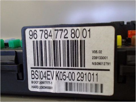 BOITIER GESTION HABITACLE PEUGEOT 308
