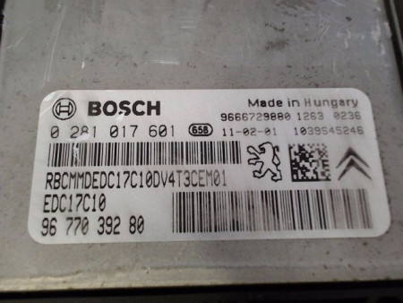 CALCULATEUR MOTEUR PEUGEOT 206