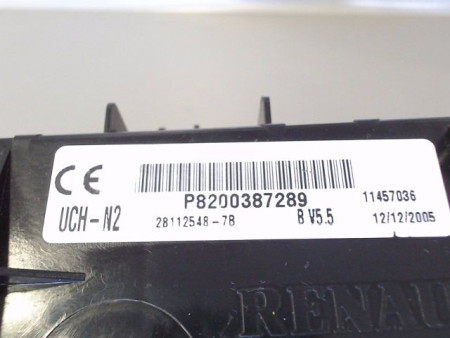 BOITIER GESTION HABITACLE RENAULT CLIO