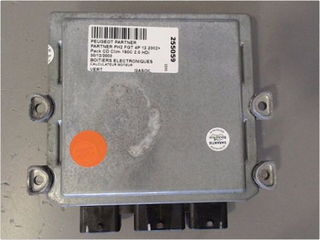 CALCULATEUR MOTEUR PEUGEOT PARTNER PH2 FGT 2002-