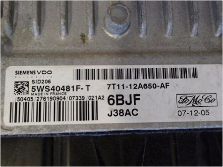 CALCULATEUR MOTEUR FORD T.CONNECT