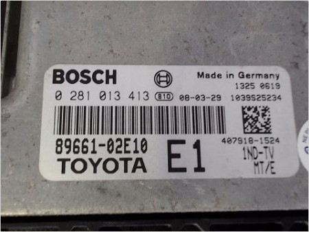 CALCULATEUR MOTEUR TOYOTA AURIS