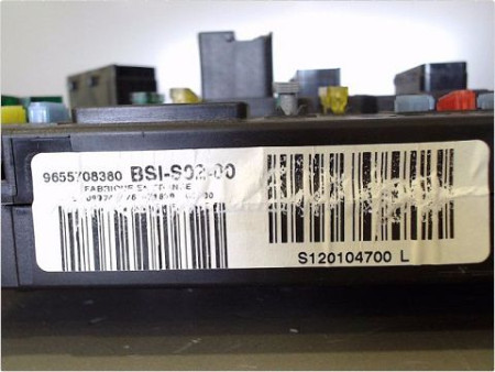 BOITIER GESTION HABITACLE PEUGEOT 407