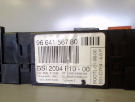 BOITIER GESTION HABITACLE CITROEN C3