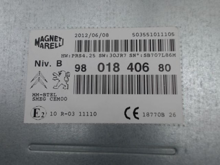 AUTORADIO PEUGEOT 208