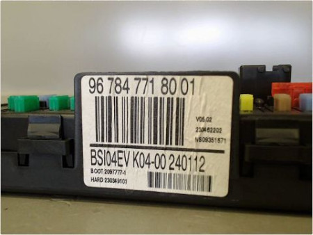 BOITIER GESTION HABITACLE CITROEN C4