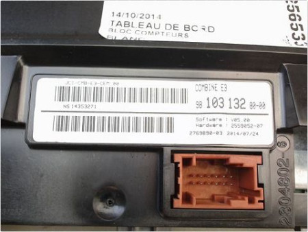 BLOC COMPTEURS CITROEN C4 CACTUS