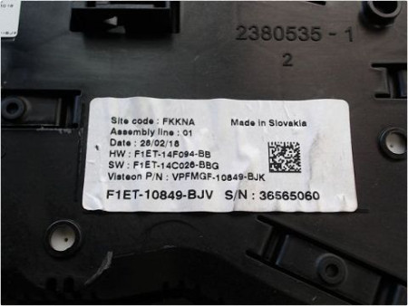 BLOC COMPTEURS FORD FOCUS