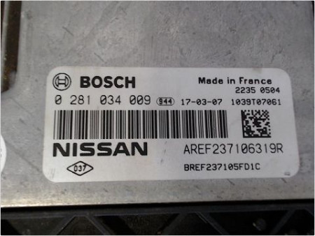 CALCULATEUR MOTEUR NISSAN MICRA