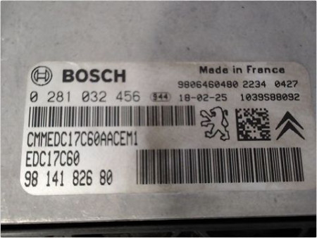 CALCULATEUR MOTEUR CITROEN C4