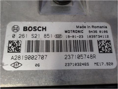 CALCULATEUR MOTEUR RENAULT TWINGO