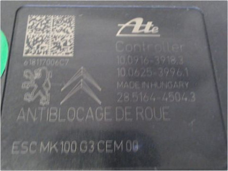 UNITE HYDRAULIQUE ABS PEUGEOT 208