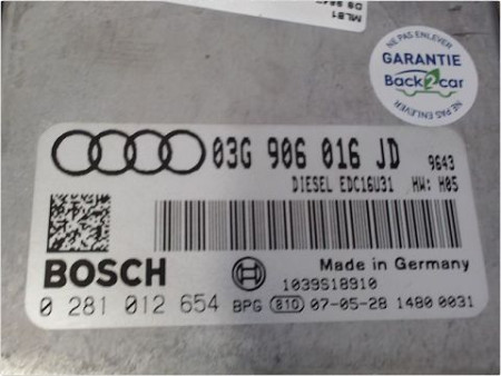 CALCULATEUR MOTEUR AUDI A4