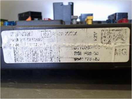 BOITIER GESTION HABITACLE CITROEN C3
