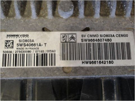 CALCULATEUR MOTEUR PEUGEOT EXPERT