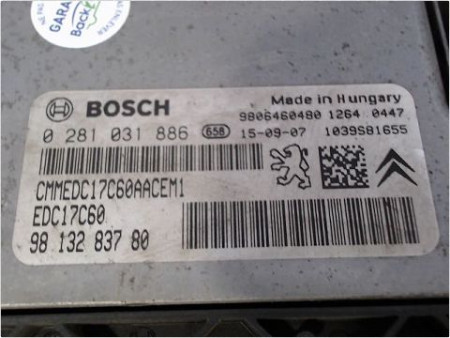 CALCULATEUR MOTEUR PEUGEOT 308