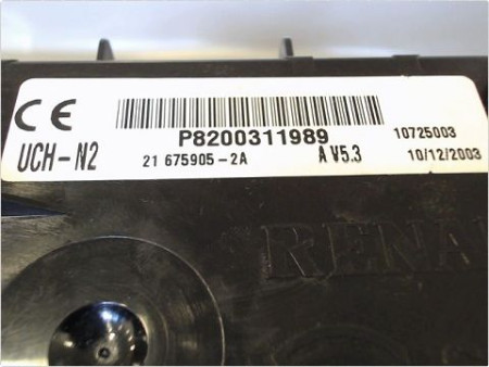 BOITIER GESTION HABITACLE RENAULT CLIO