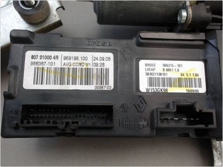 MECANISME LEVE-GLACE AVANT GAUCHE RENAULT MEGANE