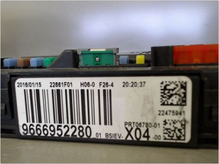 BOITIER GESTION HABITACLE CITROEN C3