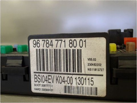 BOITIER GESTION HABITACLE CITROEN C5
