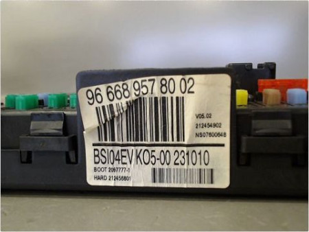 BOITIER GESTION HABITACLE PEUGEOT 308