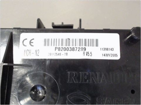 BOITIER GESTION HABITACLE RENAULT CLIO