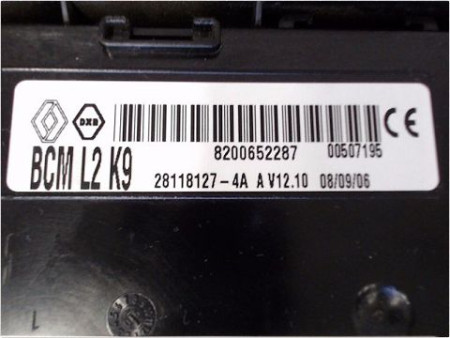 BOITIER GESTION HABITACLE RENAULT CLIO