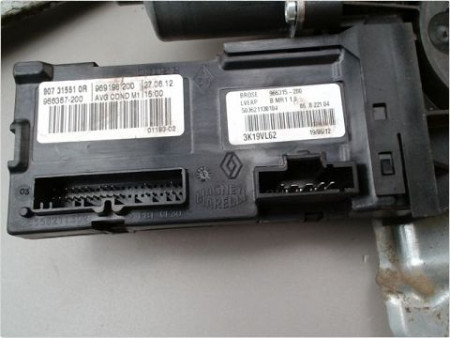MECANISME LEVE-GLACE AVANT GAUCHE RENAULT MEGANE