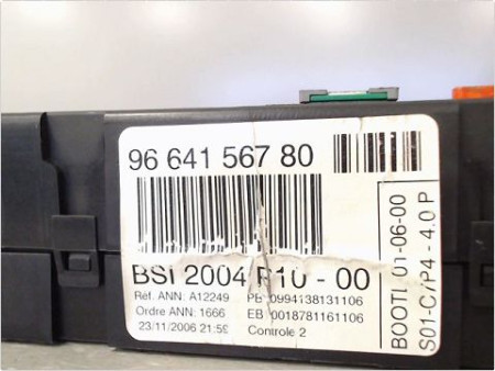 BOITIER GESTION HABITACLE CITROEN C3