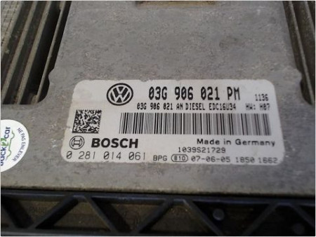 CALCULATEUR MOTEUR VOLKSWAGEN GOLF