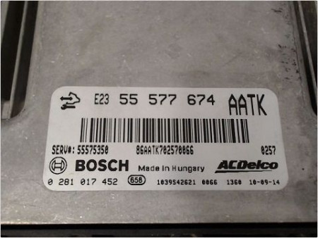 CALCULATEUR MOTEUR OPEL ASTRA