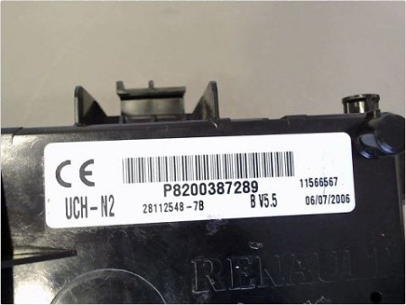 BOITIER GESTION HABITACLE RENAULT CLIO