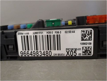 BOITIER GESTION HABITACLE PEUGEOT 207