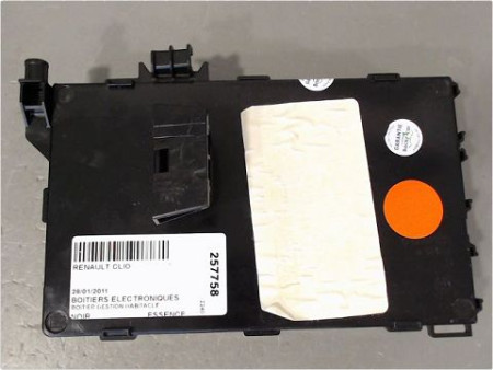 BOITIER GESTION HABITACLE RENAULT CLIO