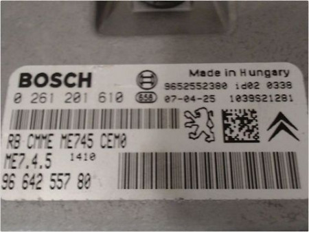CALCULATEUR MOTEUR PEUGEOT 307
