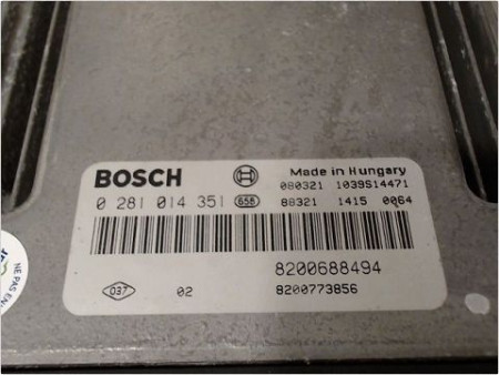 CALCULATEUR MOTEUR RENAULT MEGANE